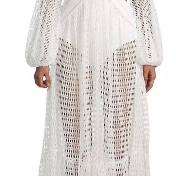 Elegant White Maxi Dress - Picture 3 of 5